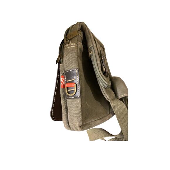 Diesel Crossbody Bag Spare Parts Green Utility Shoulder Bag - Picture 1 of 12